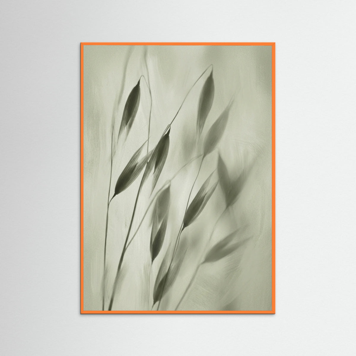 Orange Wood Whispering Fronds