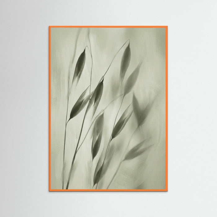Orange Wood Whispering Fronds