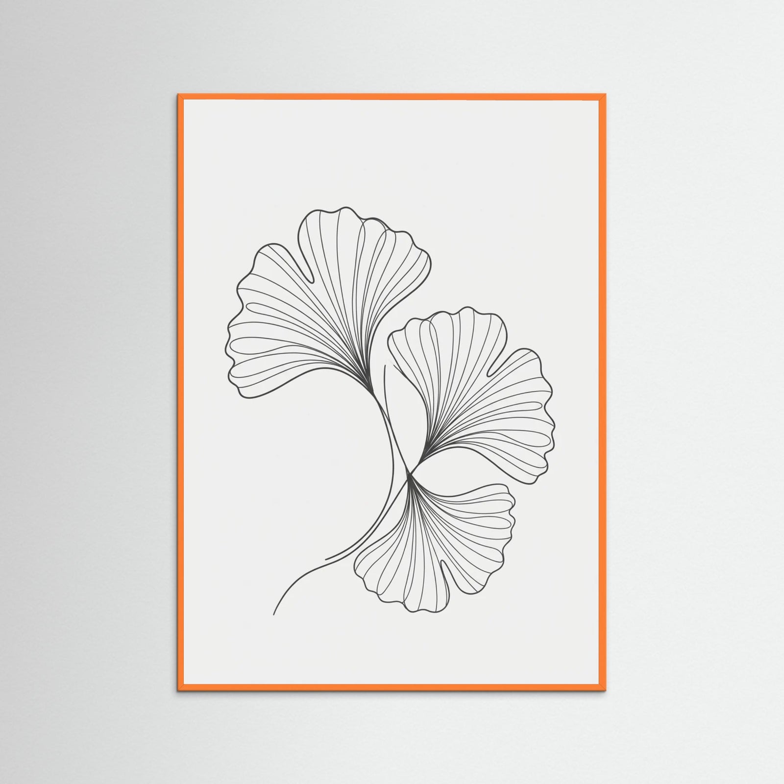 Orange Wood Whispering Petals