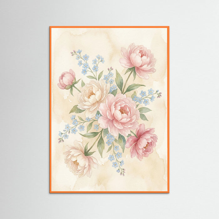 Orange Wood Whispering Petals
