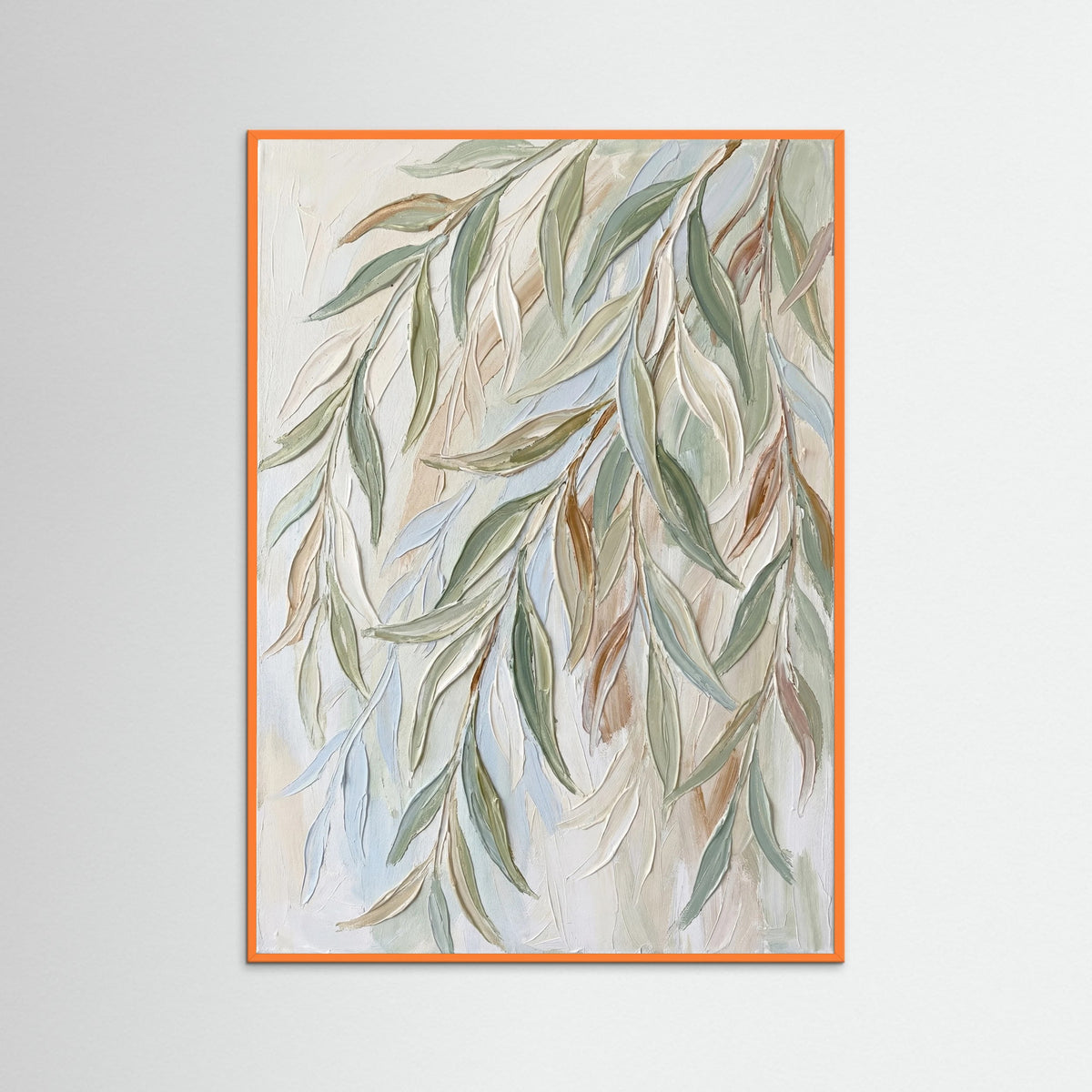 Orange Wood Whispering Petals