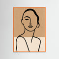 Orange Wood Whispering Portrait