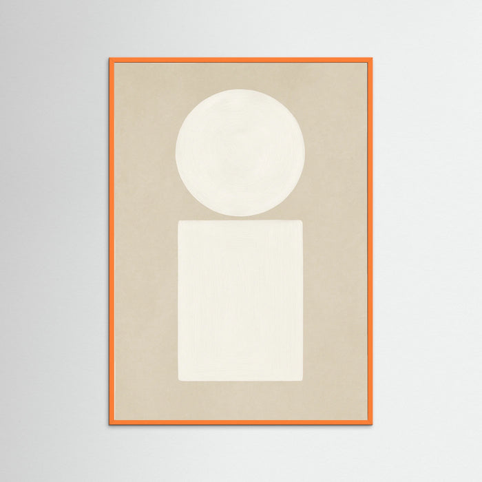 Orange Wood Whispering Strokes