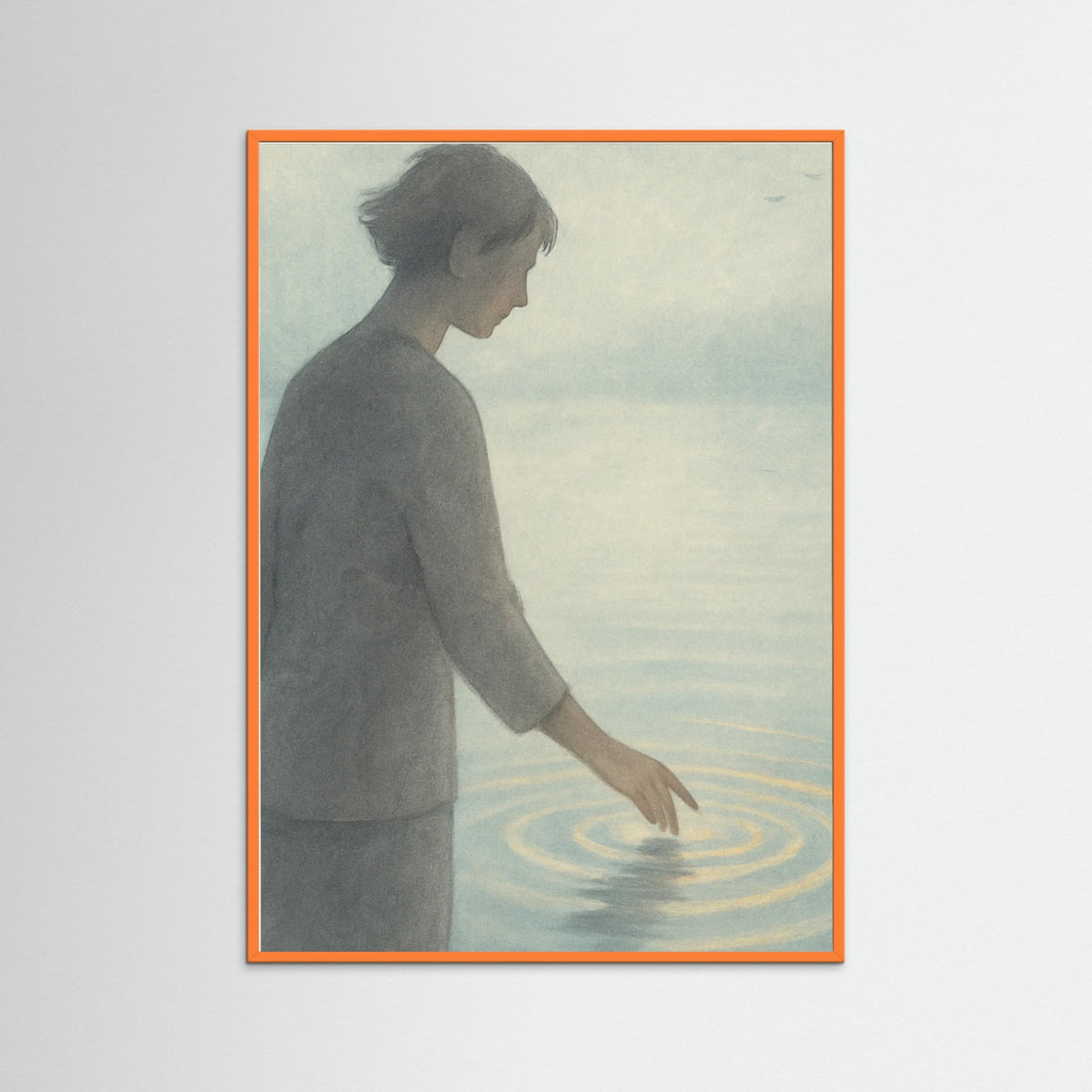 Orange Wood Whispering Water
