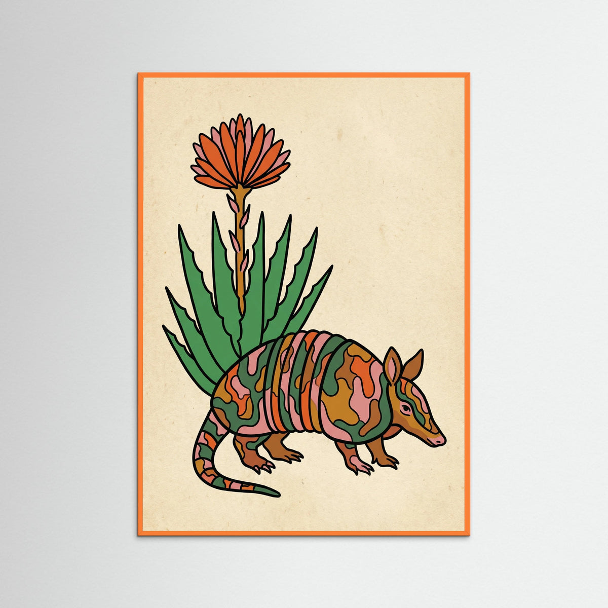 Orange Wood Wild Bloom Kick