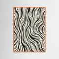 Orange Wood Wild Stripes