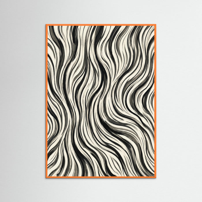 Orange Wood Wild Stripes