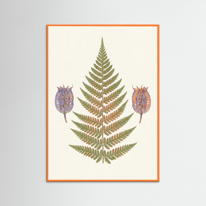 Orange Wood Wildflower Bundle