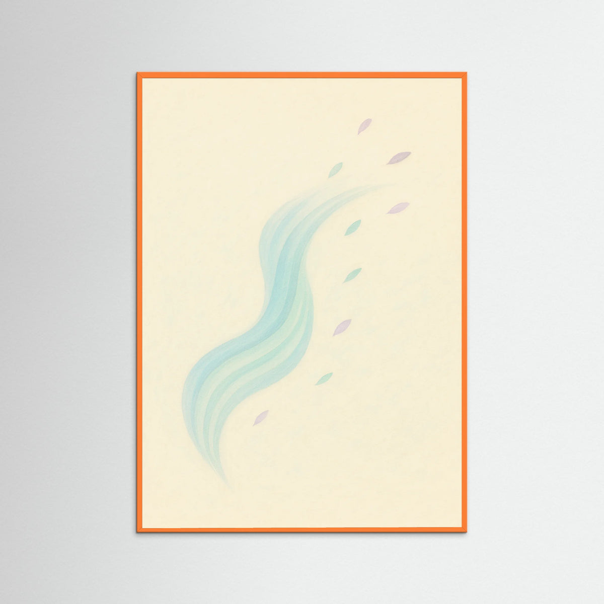 Orange Wood Winds Embrace