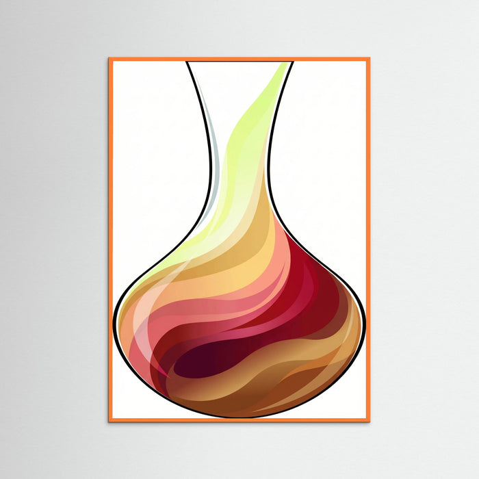 Orange Wood Wine Color Spectrum