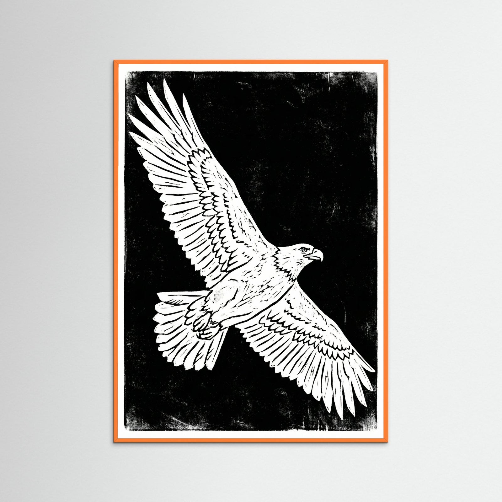 Orange Wood Winged Ascent