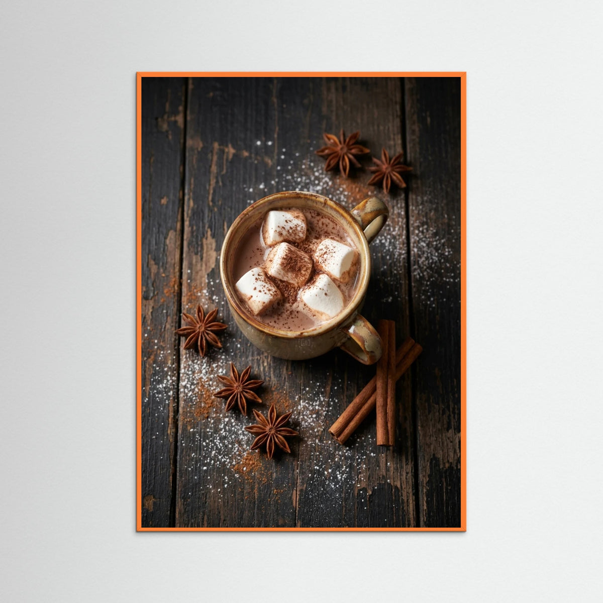 Orange Wood Winter Baking