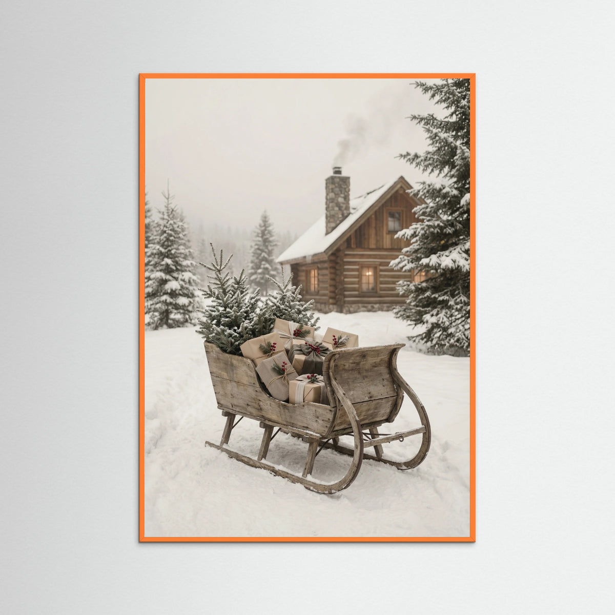 Orange Wood Winter Beetle Journey