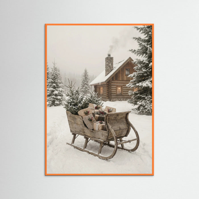 Orange Wood Winter Beetle Journey