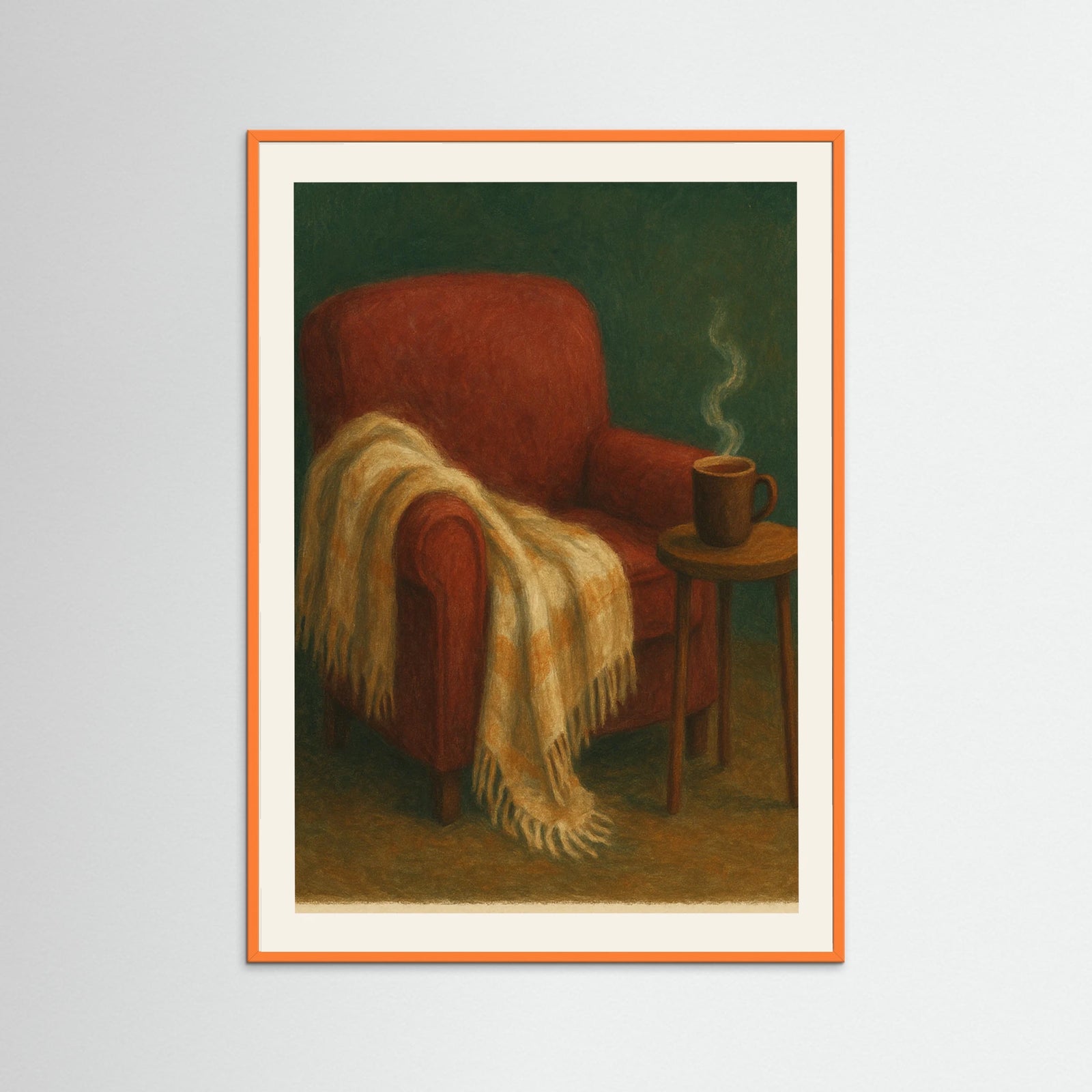 Orange Wood Winter Comfort