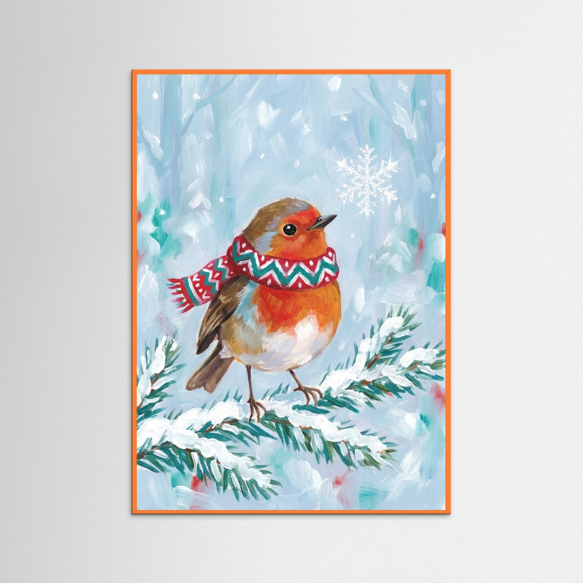 Orange Wood Winter Companions