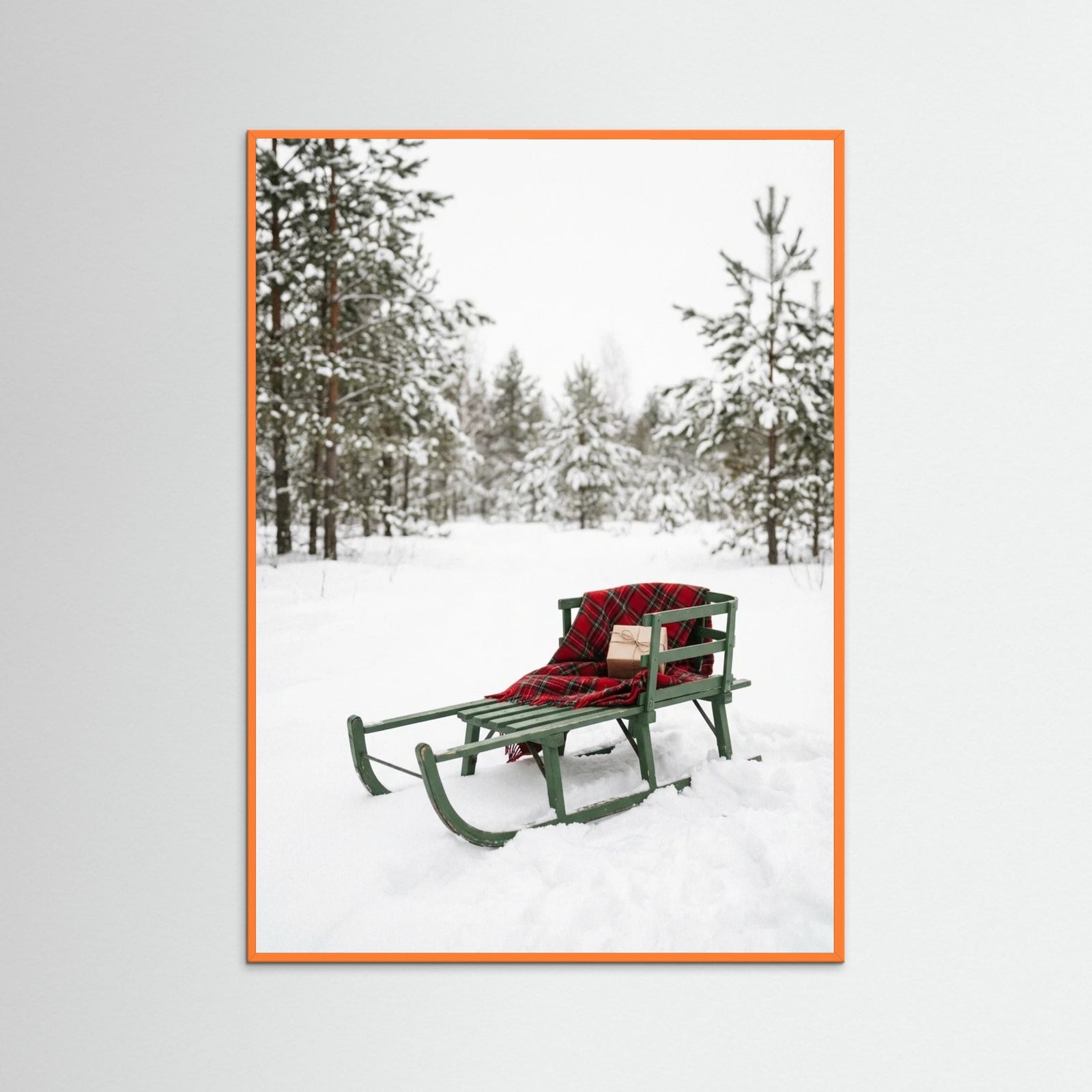 Orange Wood Winter Haul