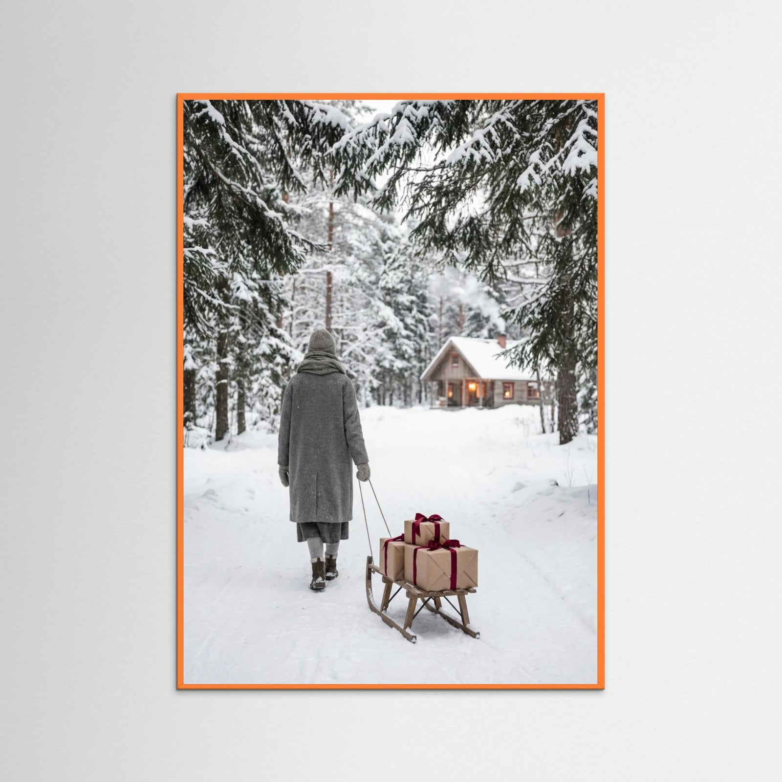 Orange Wood Winter Haul