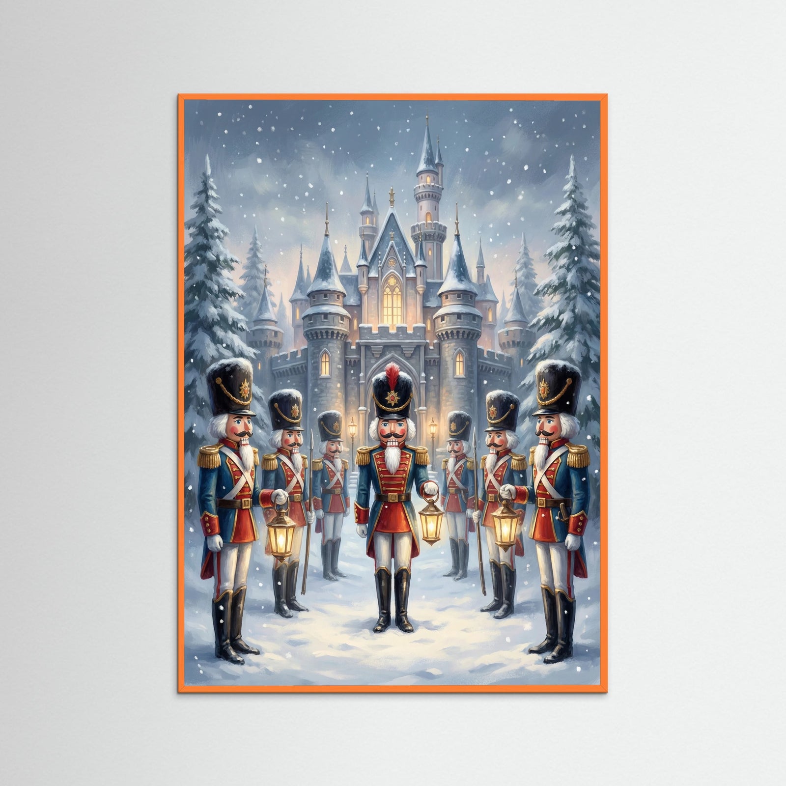 Orange Wood Winter Sentinel