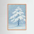 Orange Wood Winter Silence