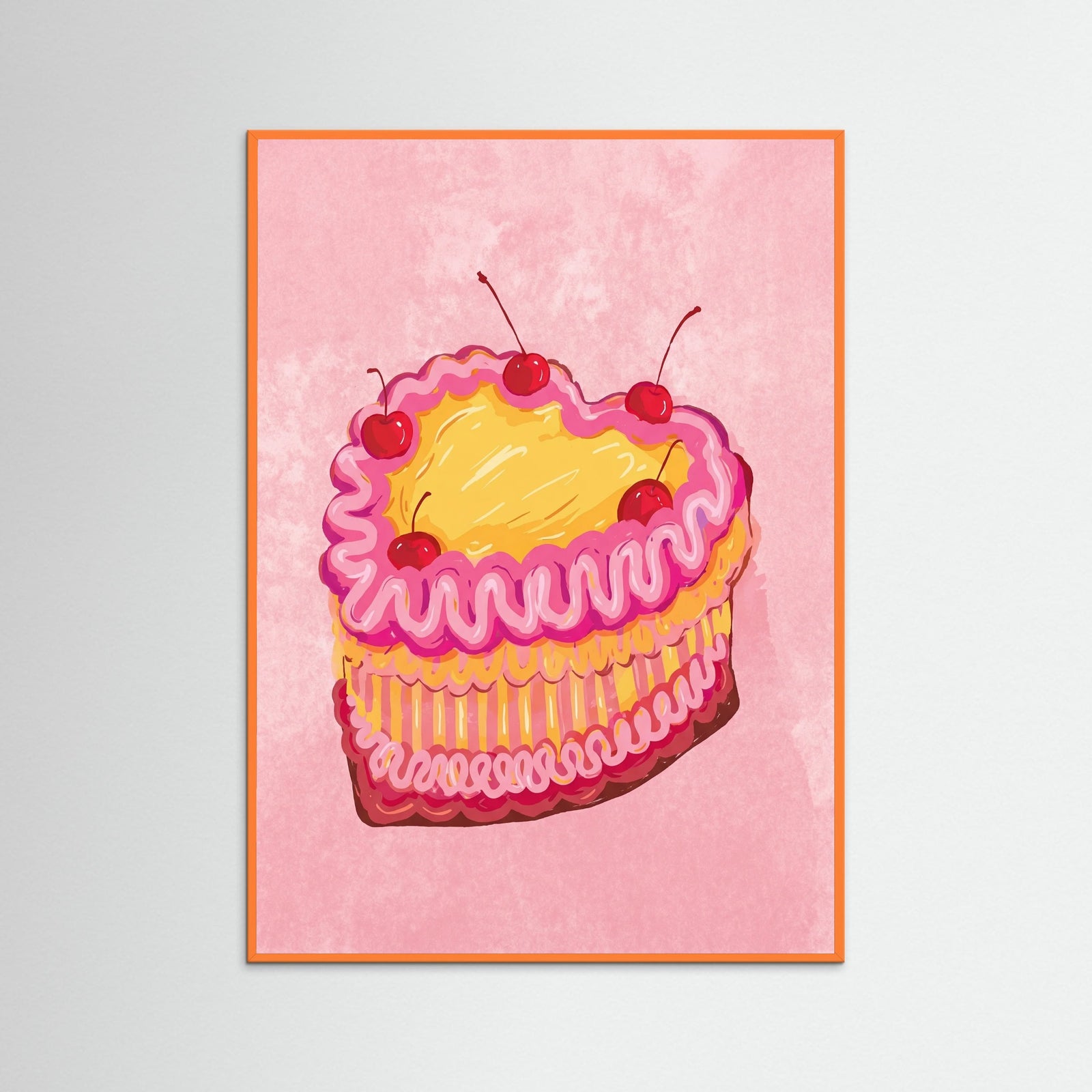 Orange Wood Wisdom Cake