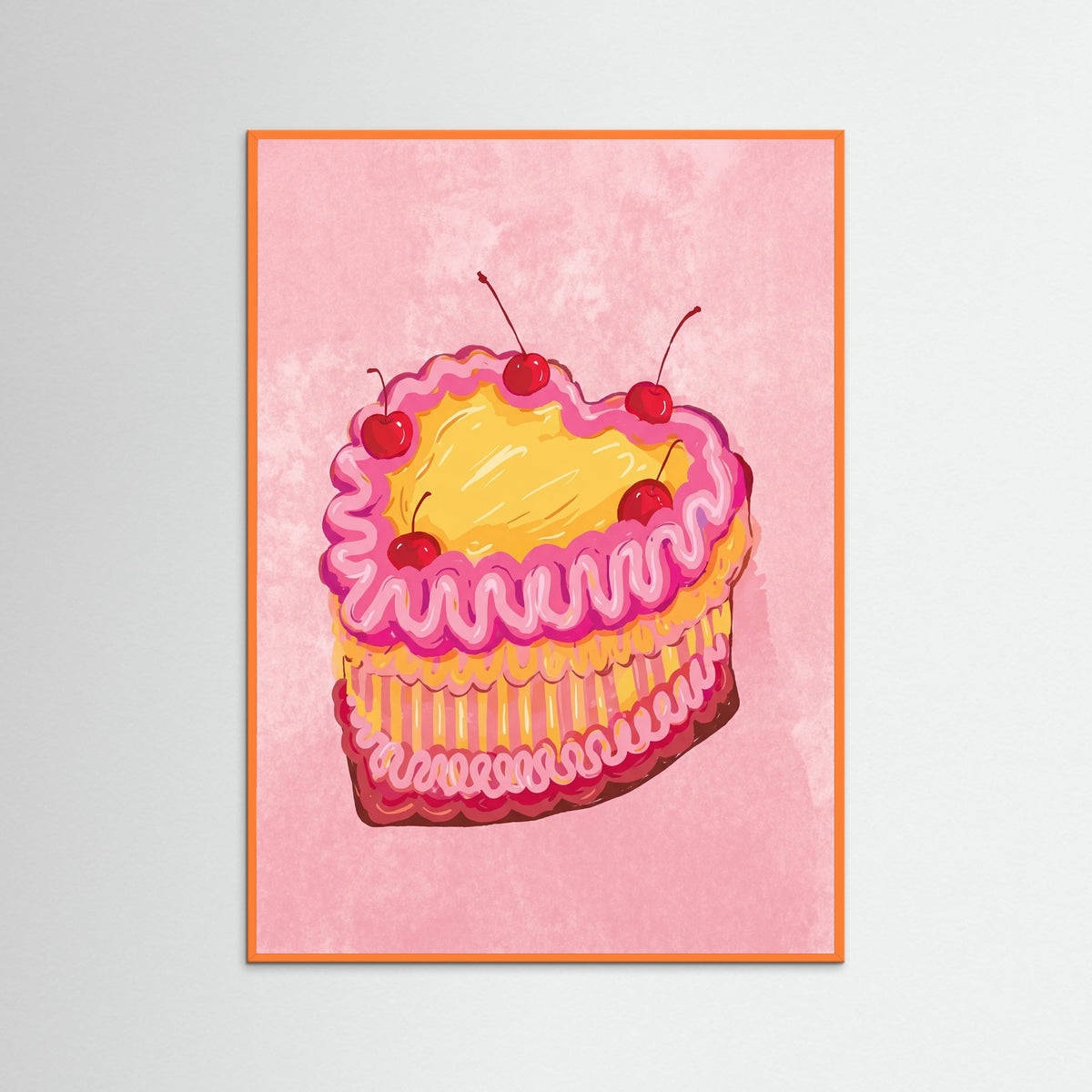 Orange Wood Wisdom Cake