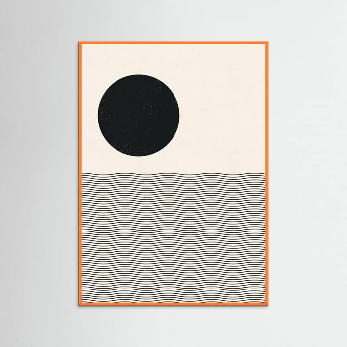 Affiche Woodblock Ocean – affiche et impression d’art