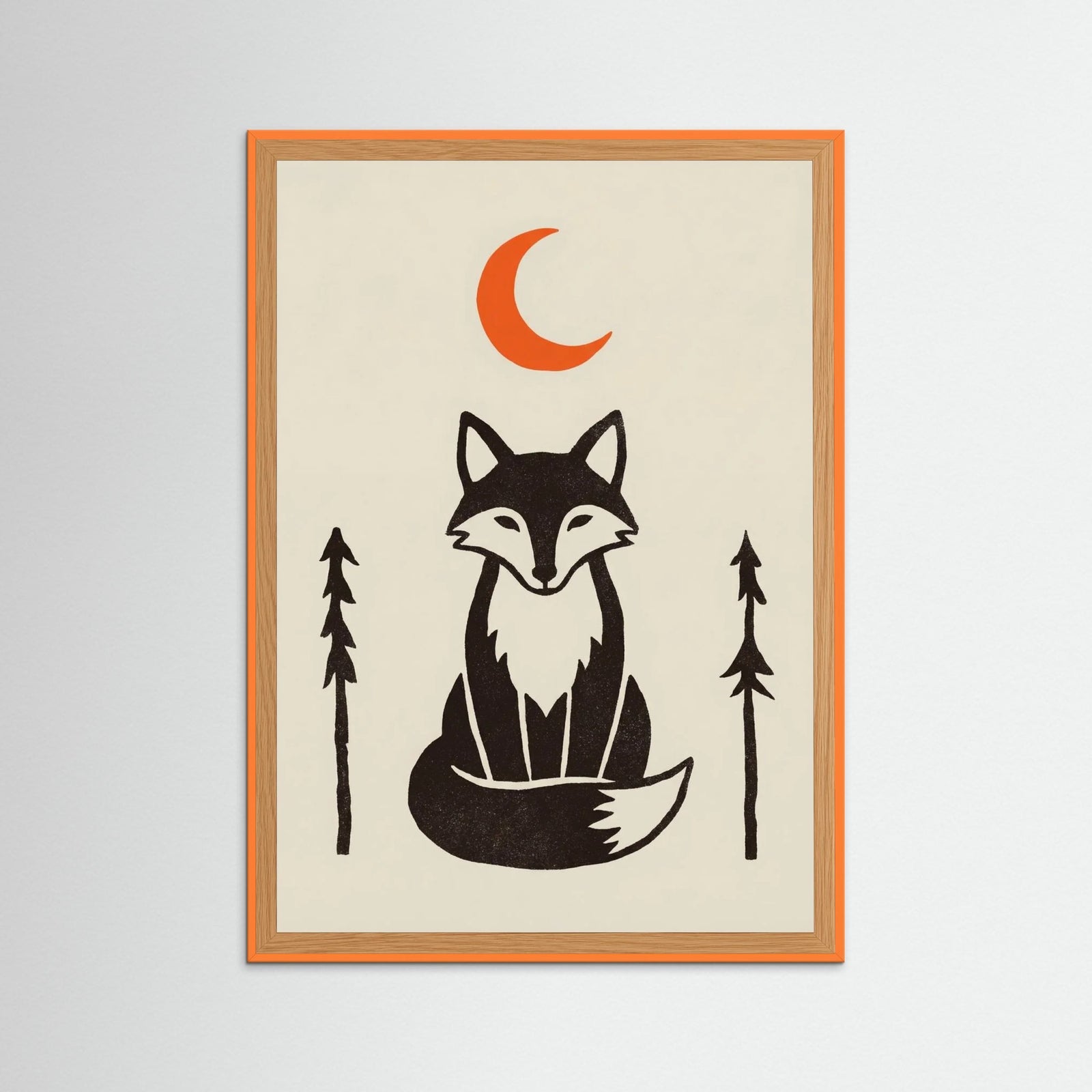 Orange Wood Woodland Bear