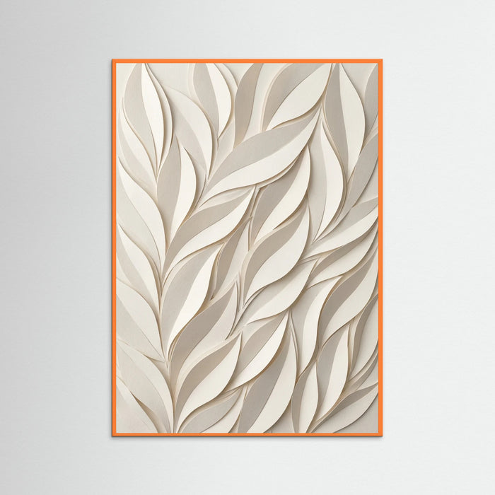 Orange Wood Woven Calm