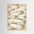 Orange Wood Woven Wings