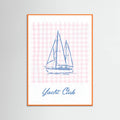 Póster Yacht Club – póster e impresión artística