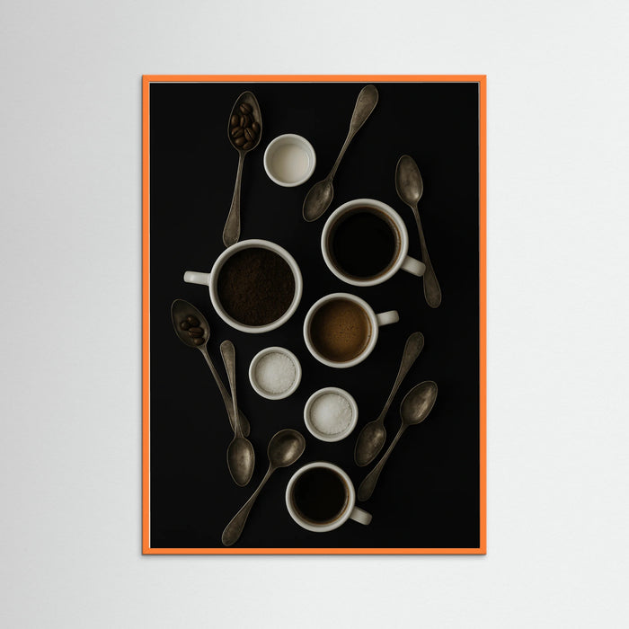 Orange Wood photo Brewed Elegance