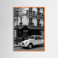 Orange Wood photo Parisian Cafe Scene