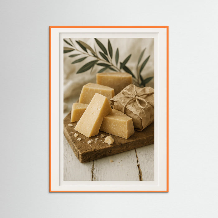 Orange Wood photo Rustic Cheese Display