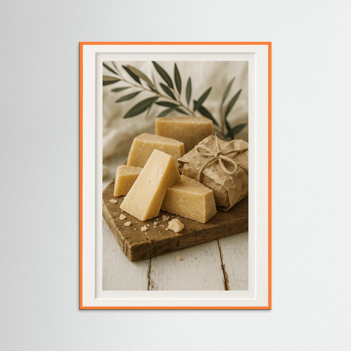 Orange Wood photo Rustic Cheese Display