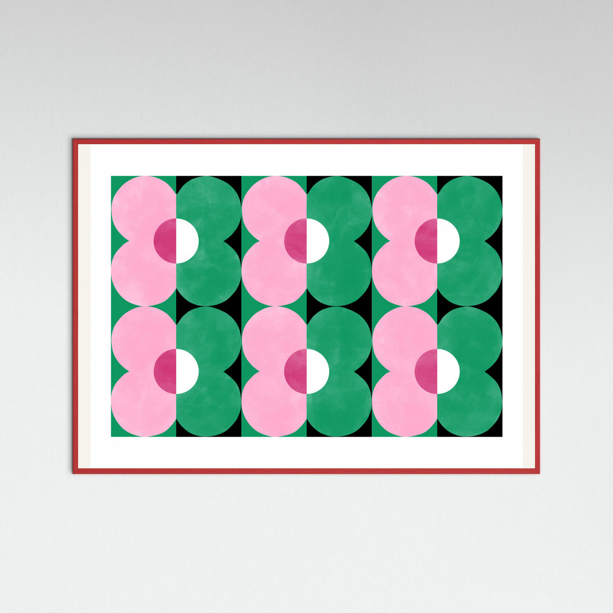 Red Wood 3x4 Aspectratiomixed42 Poster