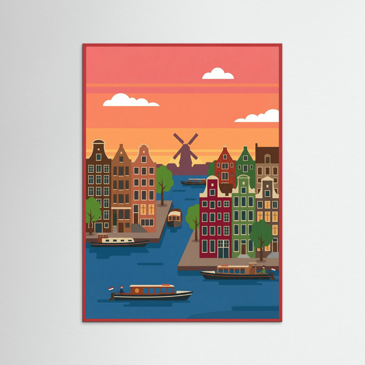 Red Wood Aarhus Harbour View