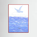 Above the Ocean Waves Poster – poster and art print