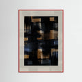 Abstract Brush Strokes 128X Poster – Poster und Kunstdruck