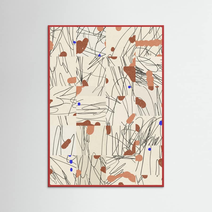 Abstract Composition 2 Poster – poster and art print