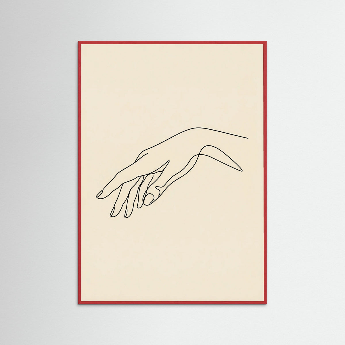 Red Wood Abstract Female Form