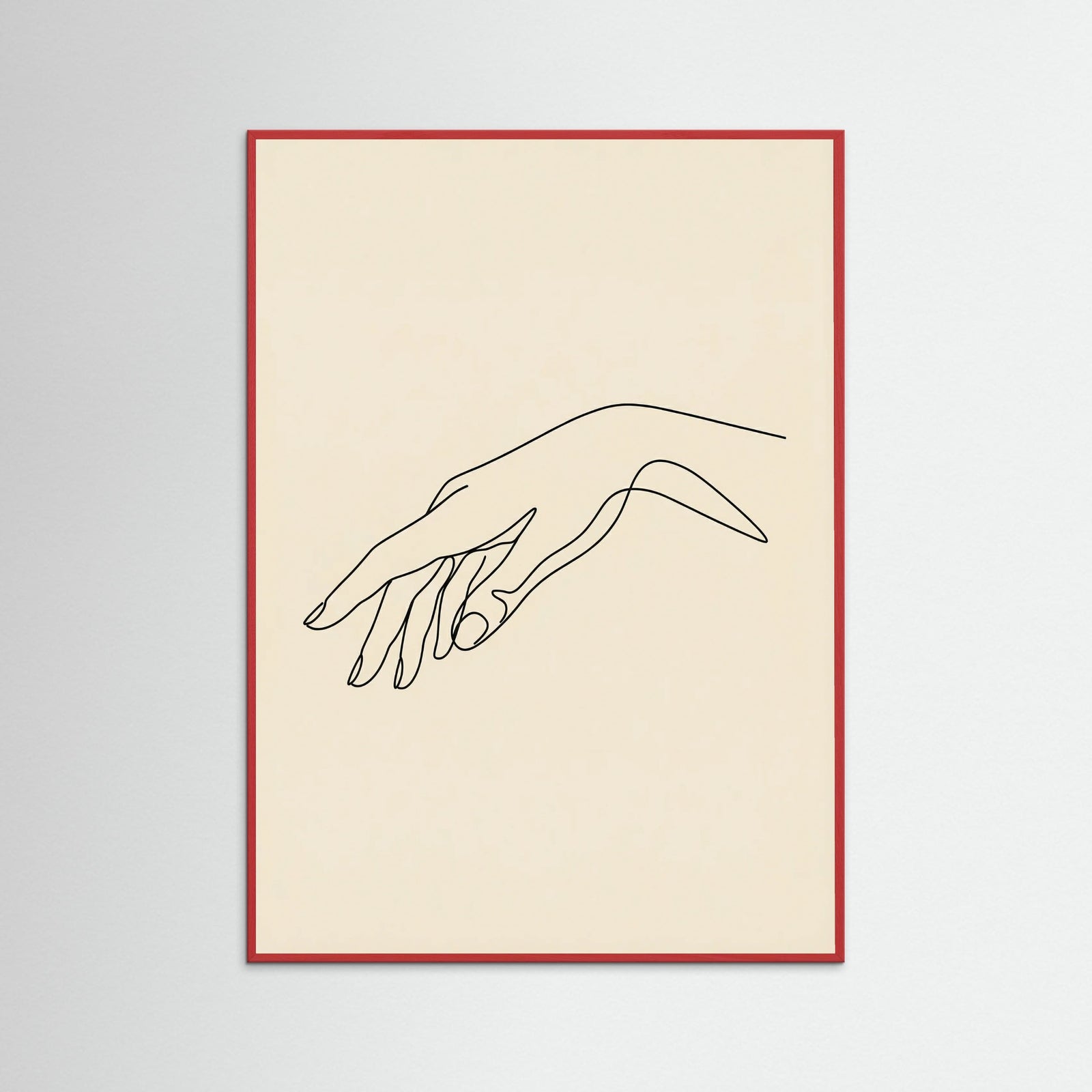 Red Wood Abstract Female Form