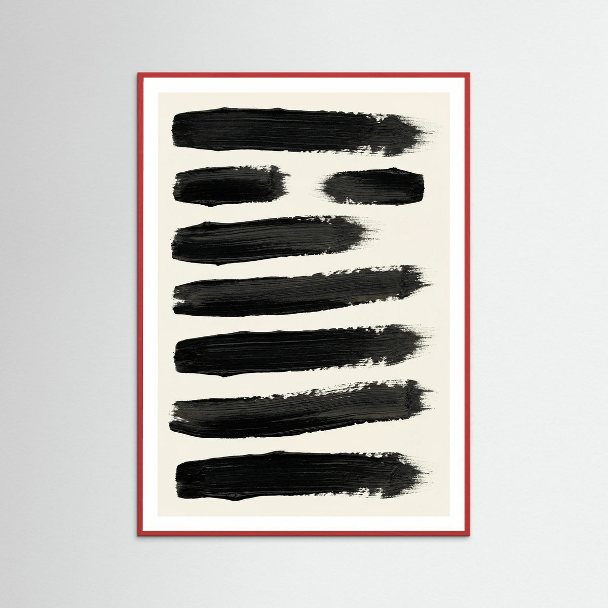 Red Wood Abstract Flow