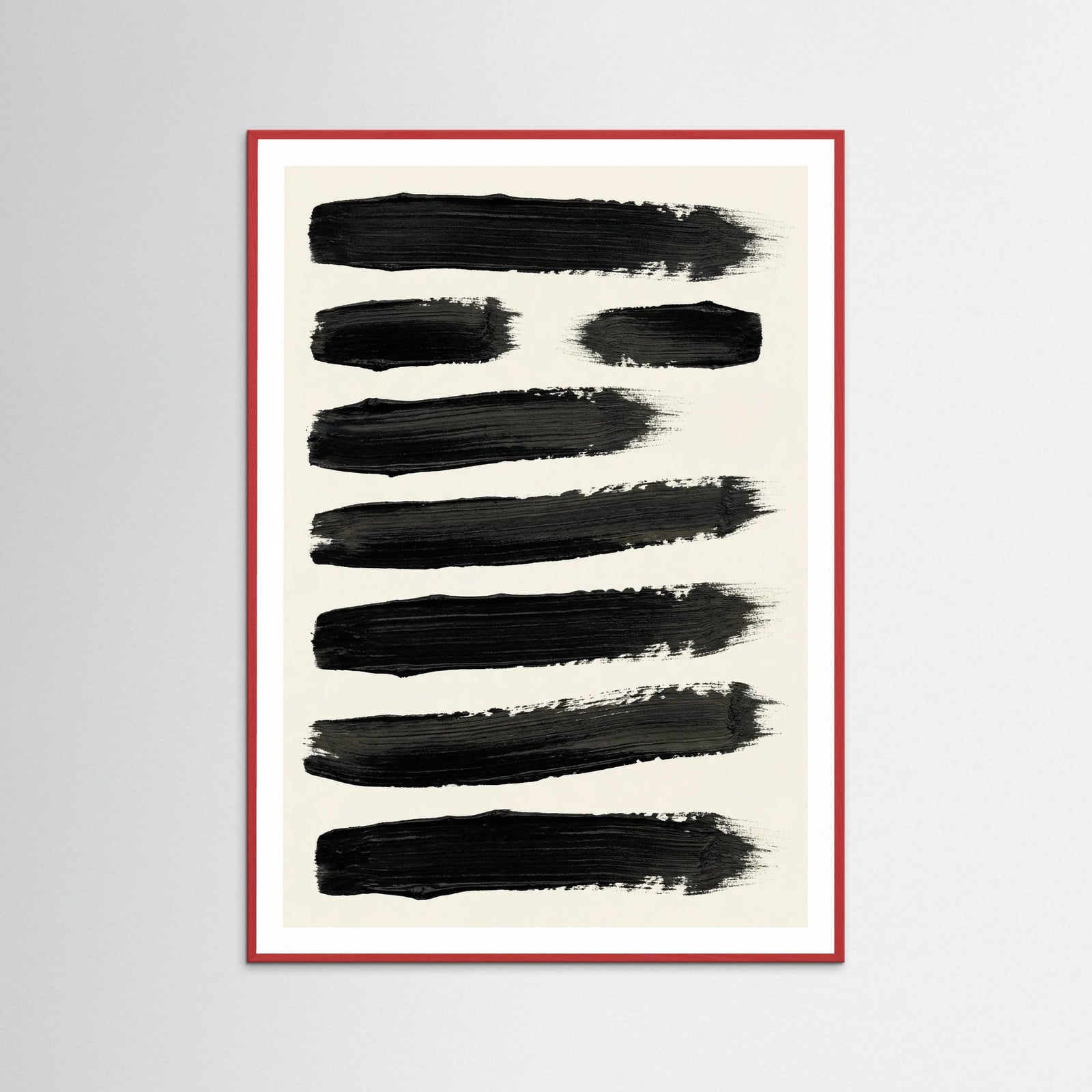 Red Wood Abstract Flow