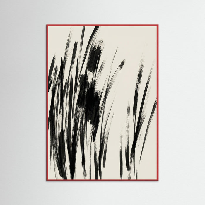 Red Wood Abstract Grace
