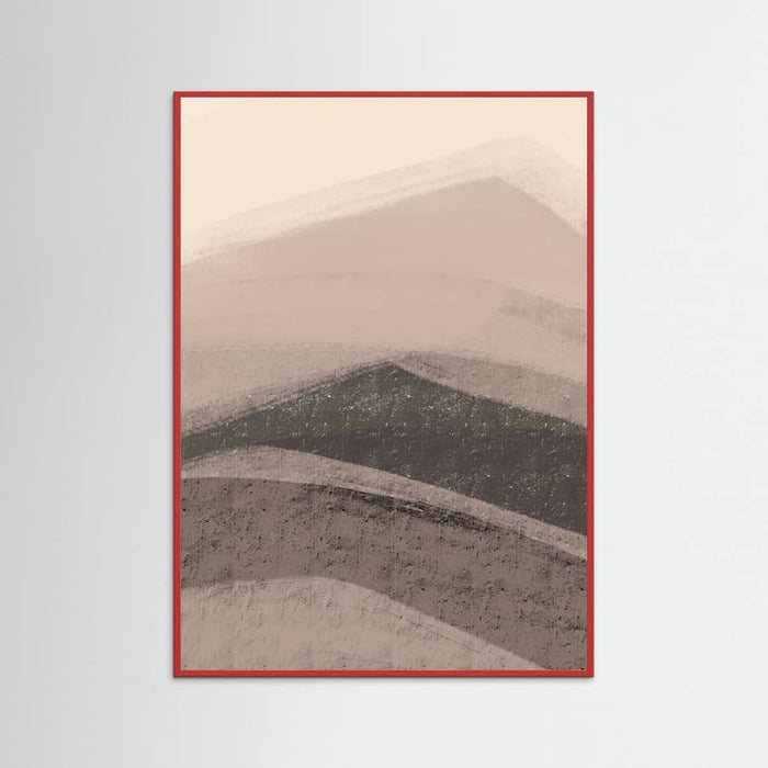 Póster Abstract Mountains – póster e impresión artística