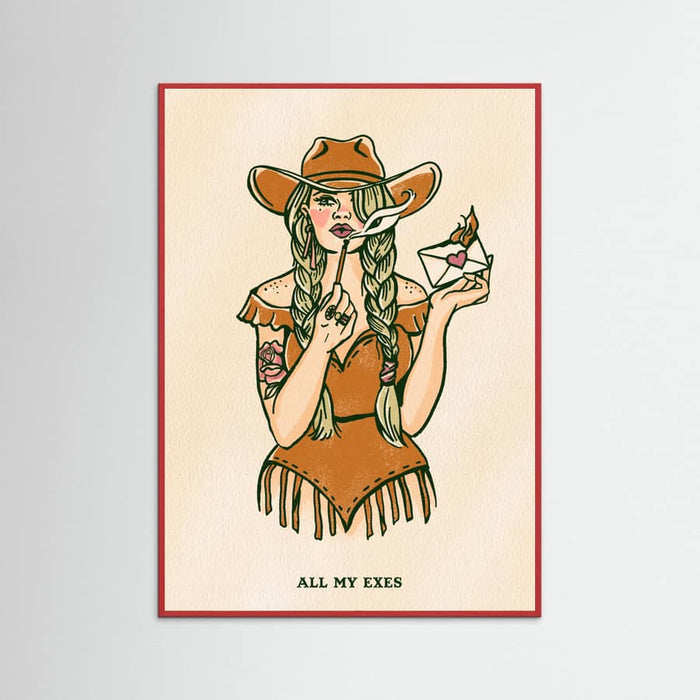 Red Wood All My Exes 2 Poster