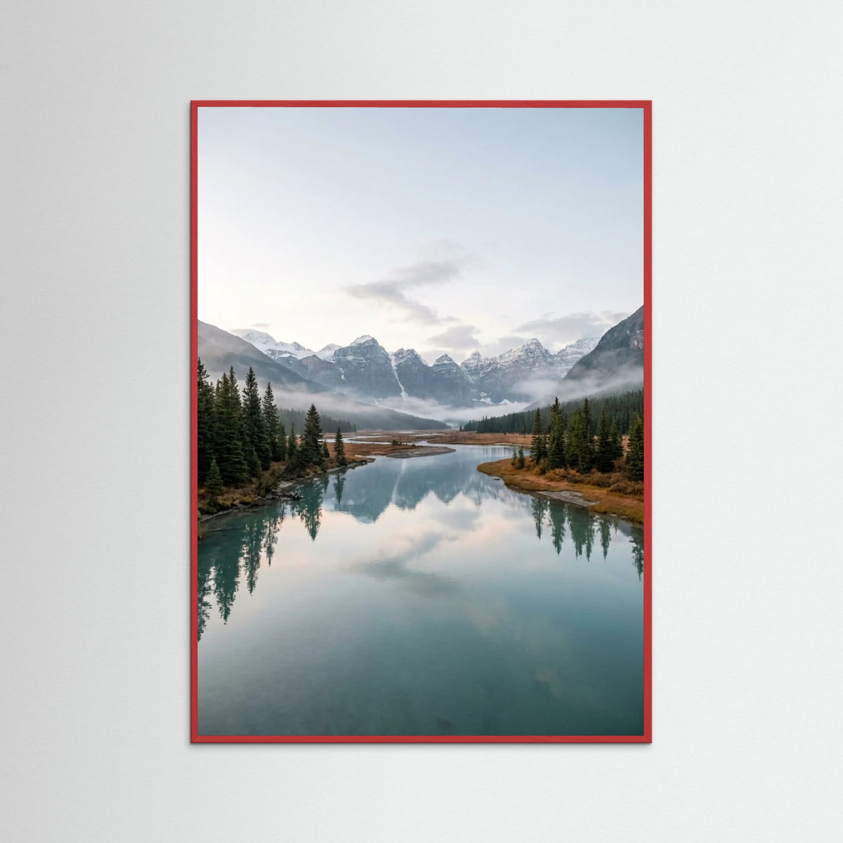 Red Wood Alpine Serenity