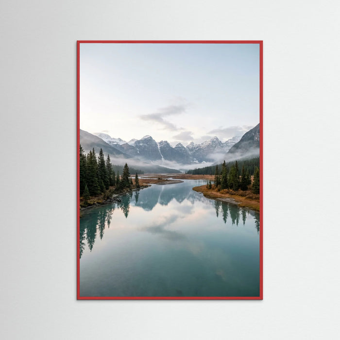 Red Wood Alpine Serenity