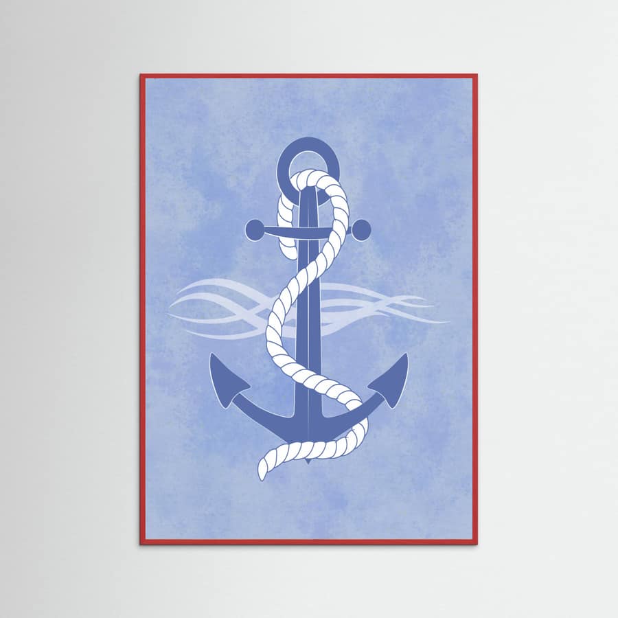 Anchor2 Poster – plakat og kunsttryk